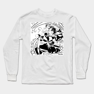 Kamado Tanjiro, from kimetsu no yaiba Long Sleeve T-Shirt